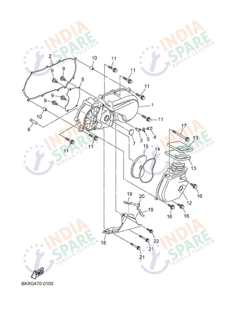 CRANKCASE COVER 1
